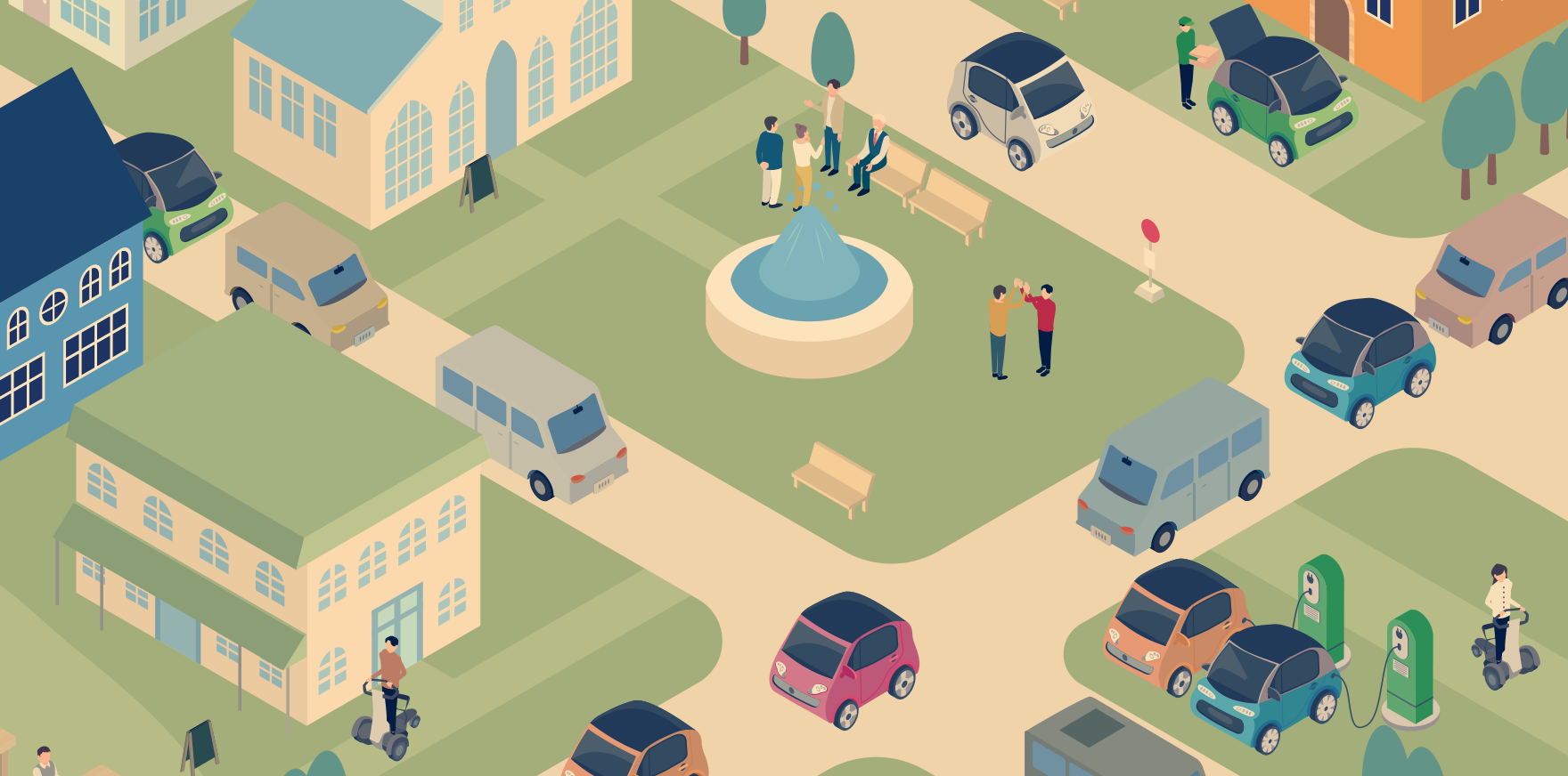 Compact mobility changes the atmosphere of the city?