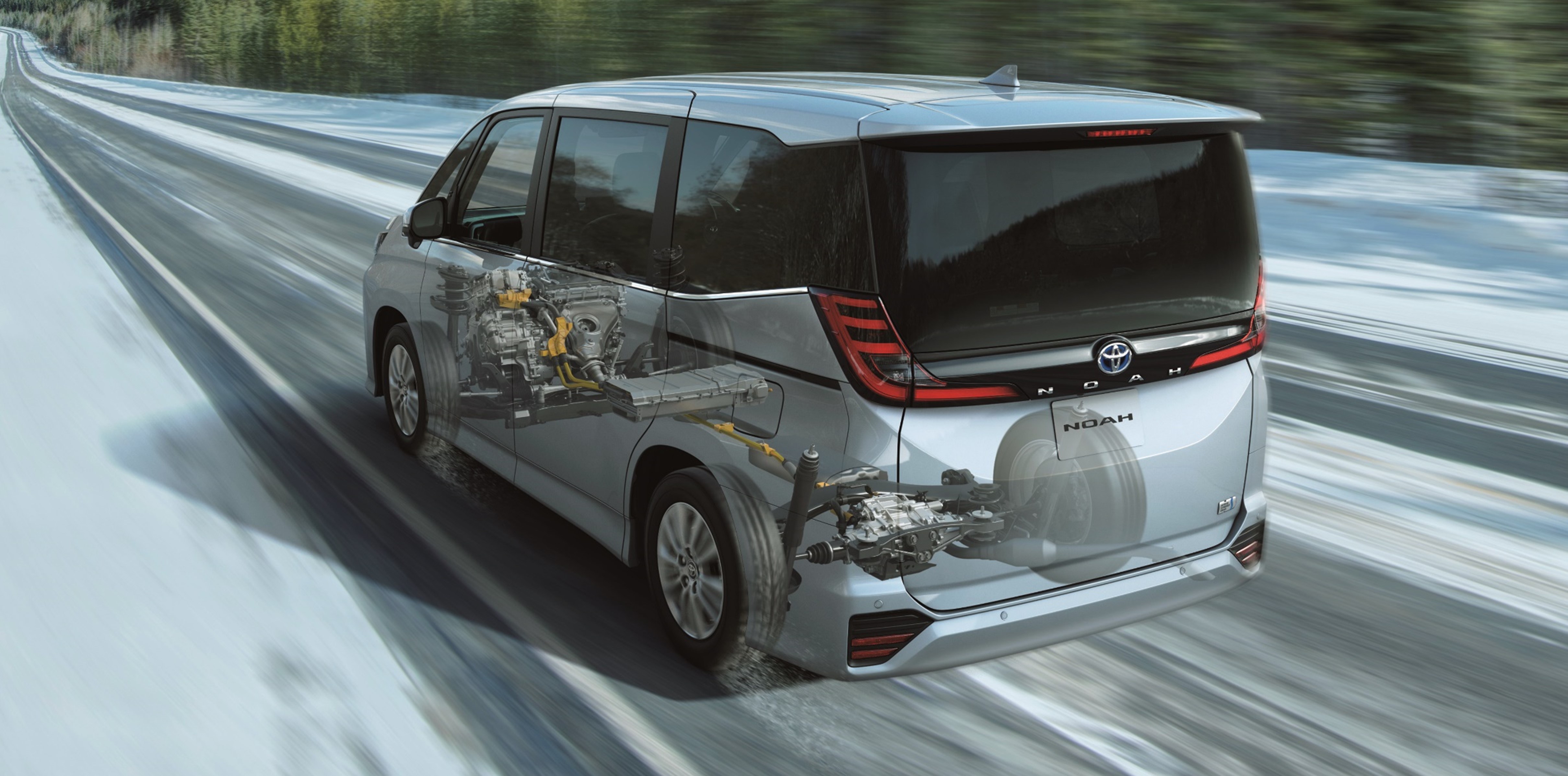 Aisin's "e-Four" Conducive to Comfortable, Worry-Free Driving
