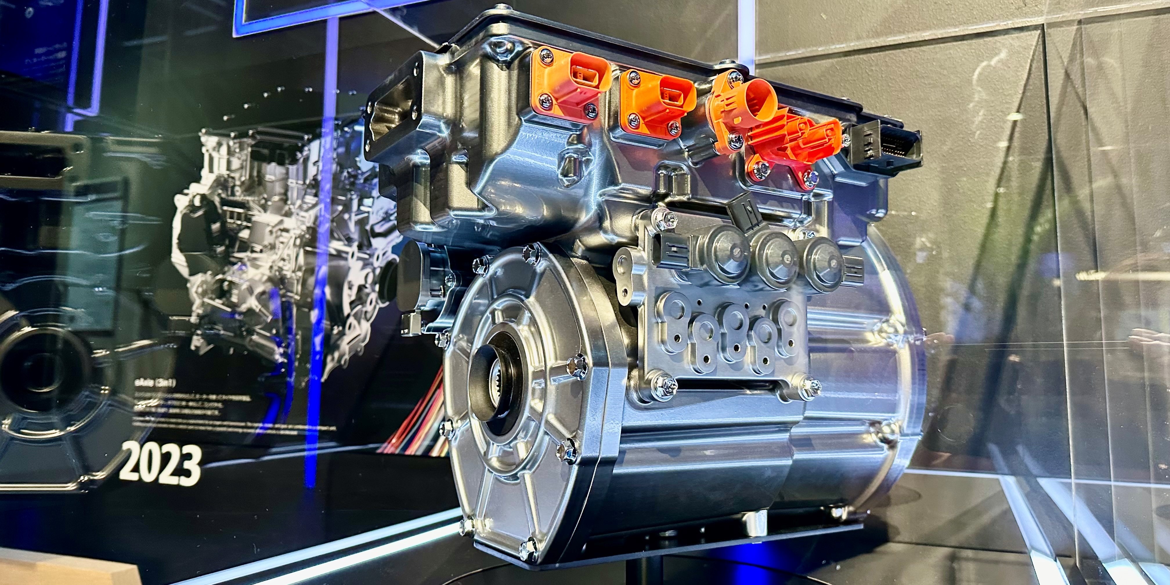 More integration of components: The story behind AISIN's "Xin1" eAxle [5-minute read]