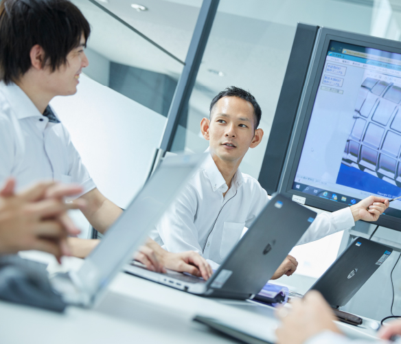 eAxleの説明をするイメージ画像